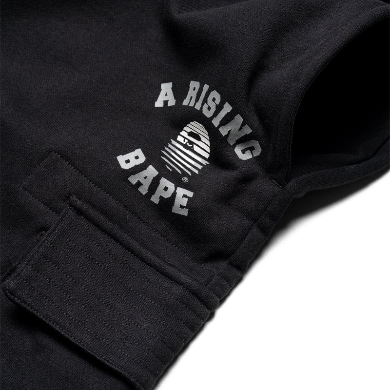 BAPE A Rising Military Sweatpants for Men - Black Camo Joggers | Streetwear Fashion, Casual Wear & Gym Essentials