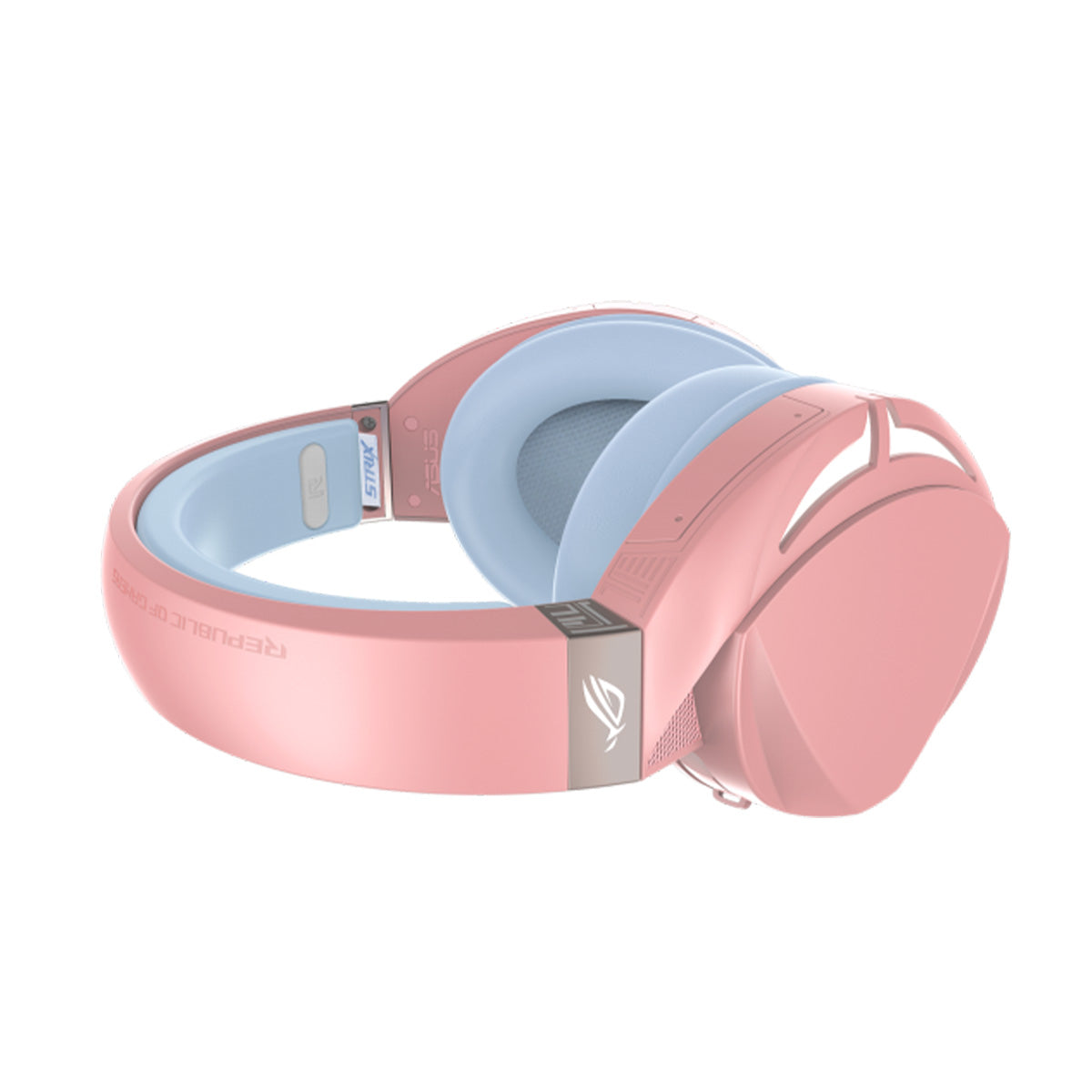 ASUS ROG Strix Fusion 300 Gaming Headset - Pink Crown Edition | 7.1 Surround Sound, Noise Cancelling Mic | Perfect for PC, PS4, Xbox Gaming & Streaming