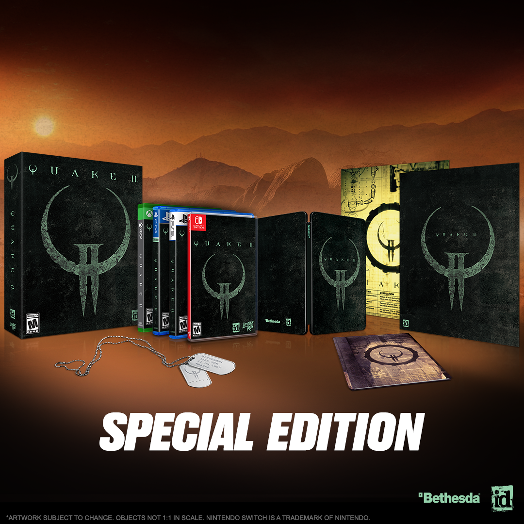 Quake II Special Edition (PS4) - Limited Run #530 - Collector's Item for Retro Gaming Enthusiasts - Perfect for PS4 Game Nights and Nostalgic Gaming Sessions