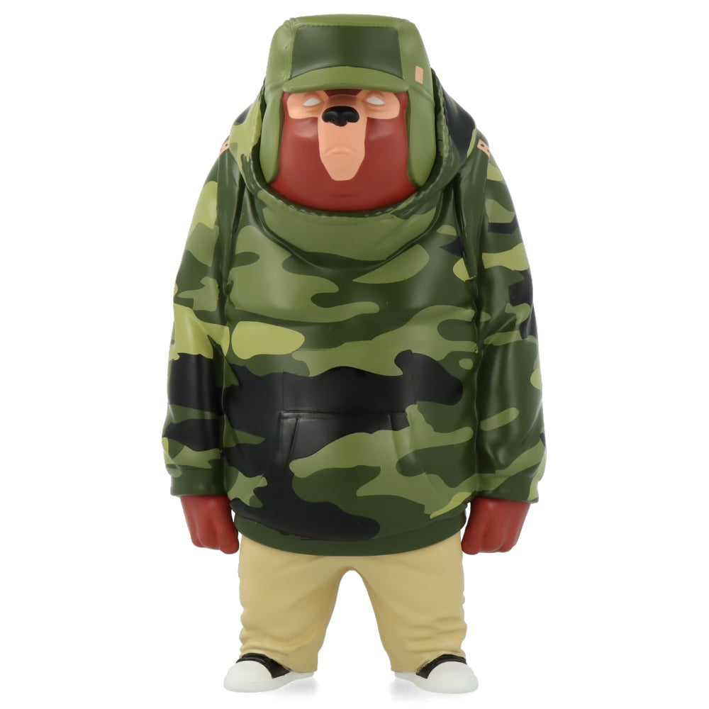 Kub 'Woodland Camo' Collectible Toy by Mike Fudge x UVD Toys - Perfect for Home Decor, Office Display & Toy Collectors