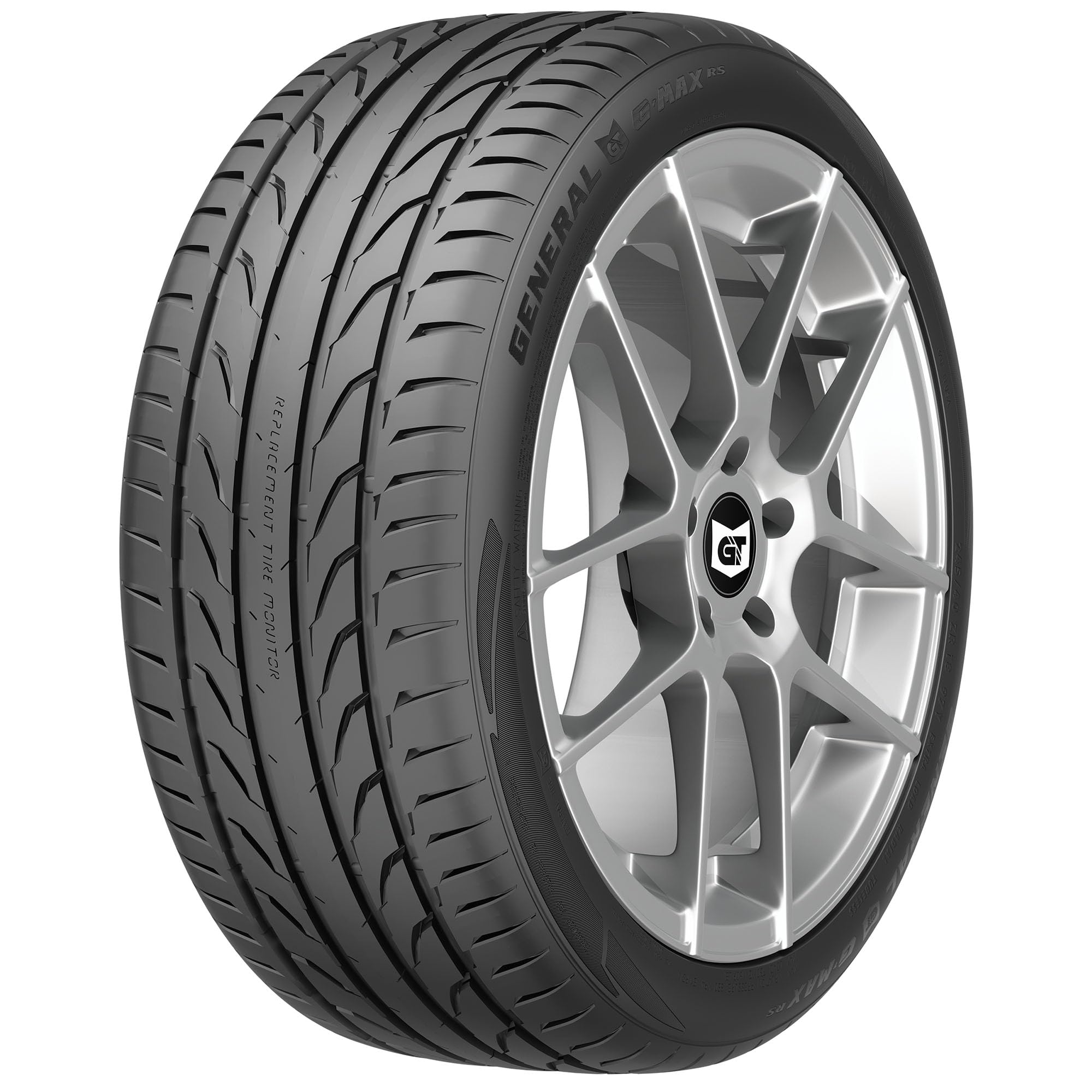 General GMAX RS High Performance Radial Tire - 225/40ZR18 92Y Speed Rating - Ultra Grip for Sports Cars & Performance Vehicles - Perfect for Track Days & Aggressive Street Driving