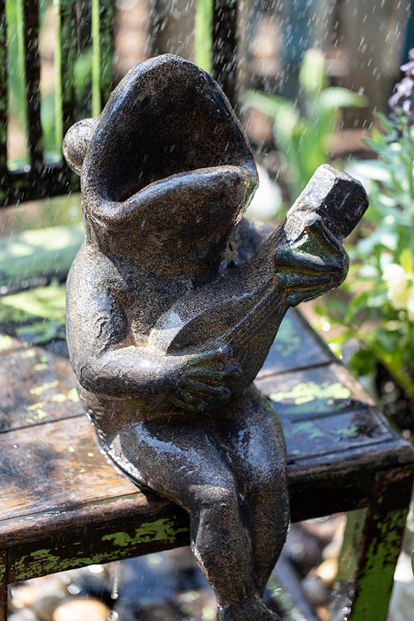 Modern Frog Garden Statues - Unique Outdoor Animal Sculptures for Garden Decor | Cute Frog Flower Pots & Creative Villa Landscaping Ideas | Perfect for Patio, Yard & Outdoor Garden Decoration