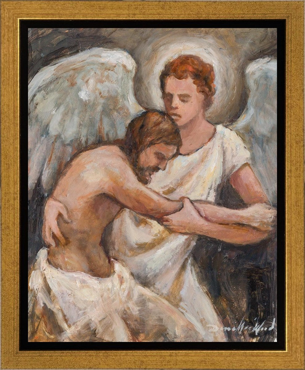 Gethsemane Gallery Wrap Canvas Art - Religious Wall Decor for Home, Church & Office - Perfect for Prayer Rooms & Spiritual Spaces