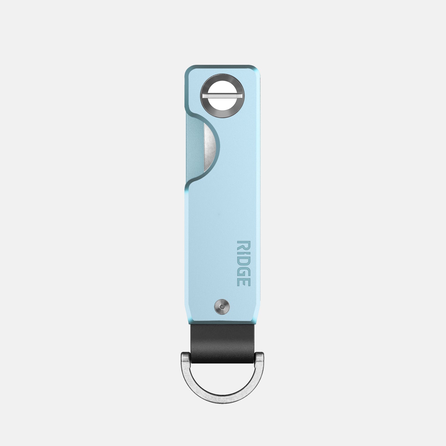 Ridge KeyCase Sea Glass - Slim RFID Blocking Aluminum Key Holder for Men & Women | Perfect for Travel, Home & Office Organization