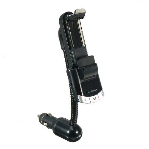 12V/24V Bluetooth FM Transmitter with Hands-Free Calling, USB Charger & MP3 Player - Car Phone Holder for Music Streaming & Safe Driving