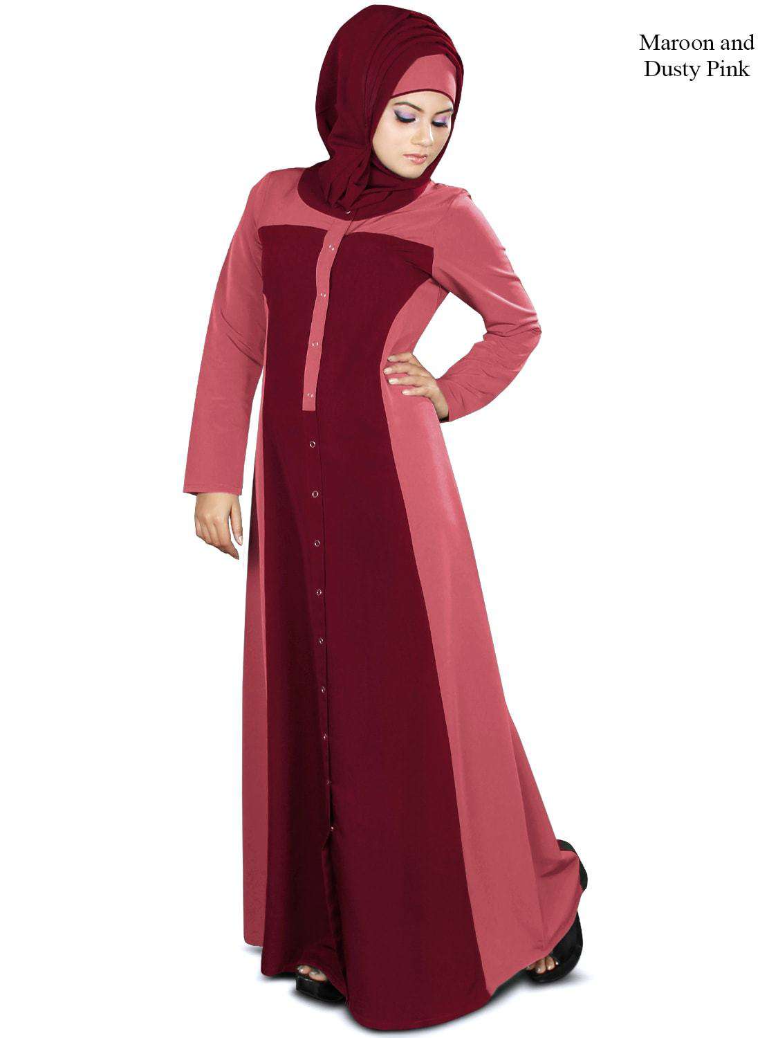 Maroon & Dusty Pink