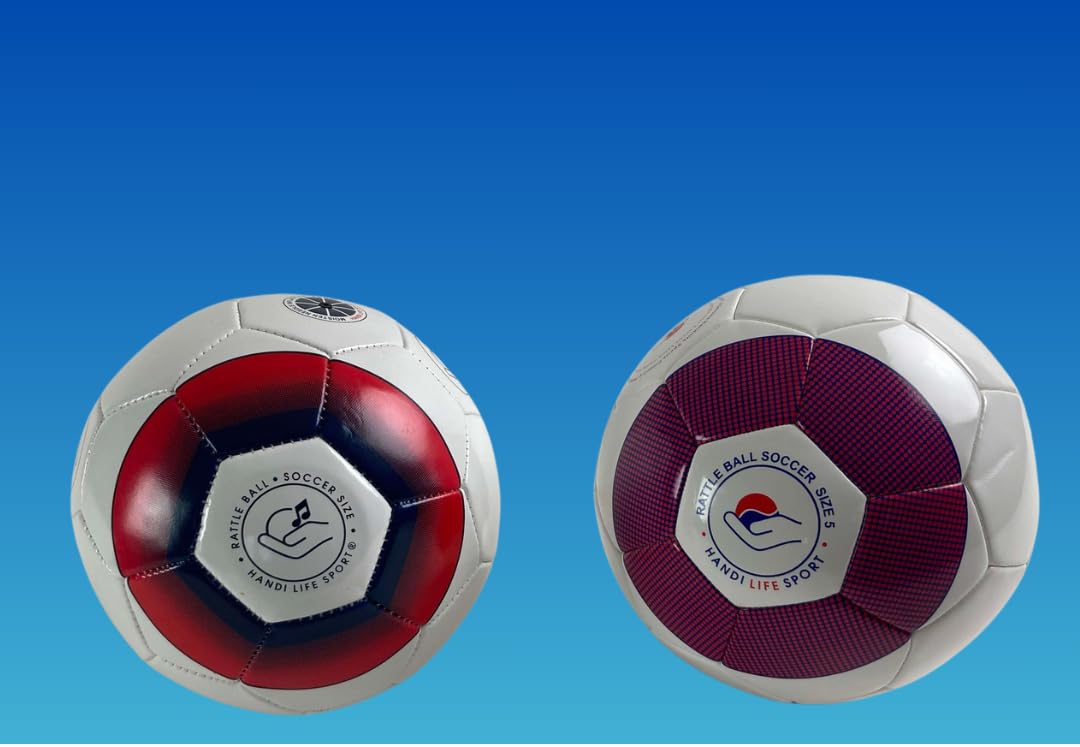 Rattle Ball - Lightweight Audible Sensory Toy with 3 Sound Modes | Therapy, Recreation & Adaptive Sports Equipment | Perfect for Special Needs Therapy, Autism Sensory Play & Physical Rehabilitation