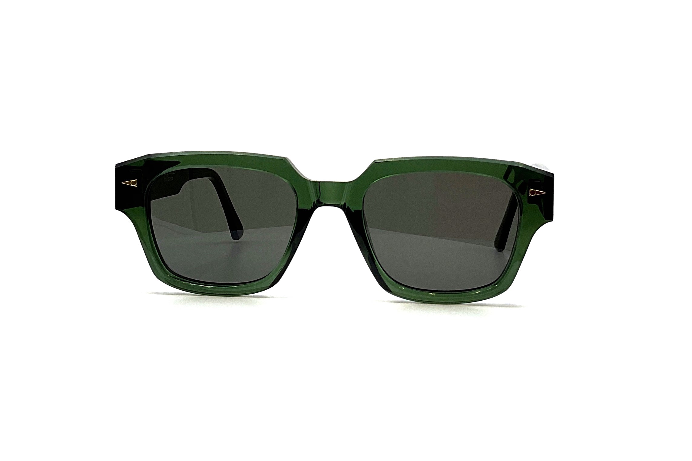 Ahlem Rivoli Sunglasses - Dark Green Polarized Lenses for UV Protection | Stylish & Durable for Outdoor Activities, Driving & Travel