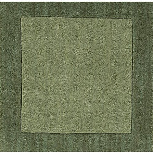 Foxcroft 2' x 3' Area Rug - Soft Grass Green & Dark Green Indoor/Outdoor Carpet - Perfect for Living Room, Bedroom, Patio & Office Decor