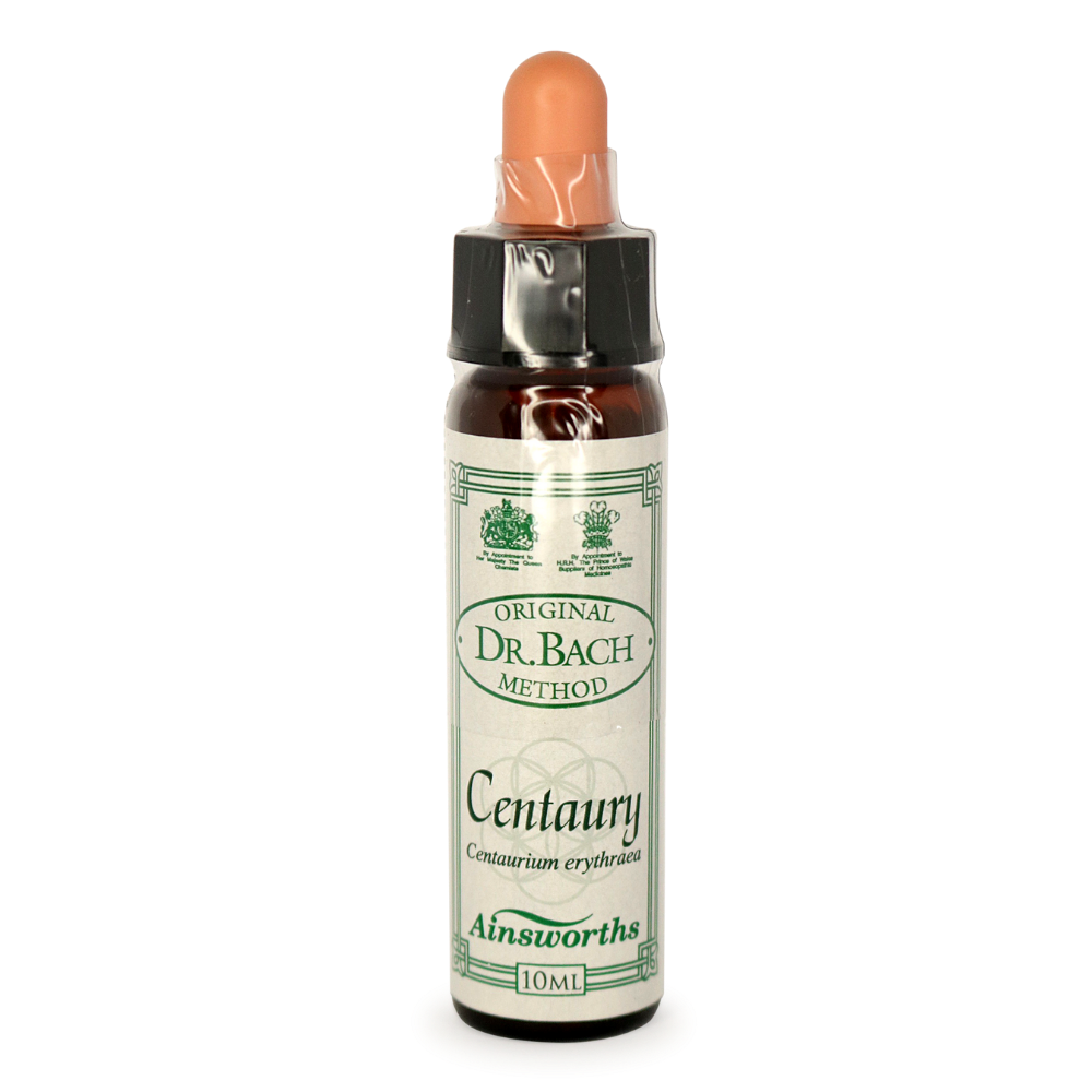 Bach Flower Remedies Centaury - Natural Stress Relief & Emotional Balance Drops | Herbal Supplement for Anxiety, Confidence & Focus | Use for Meditation, Work & Daily Wellness