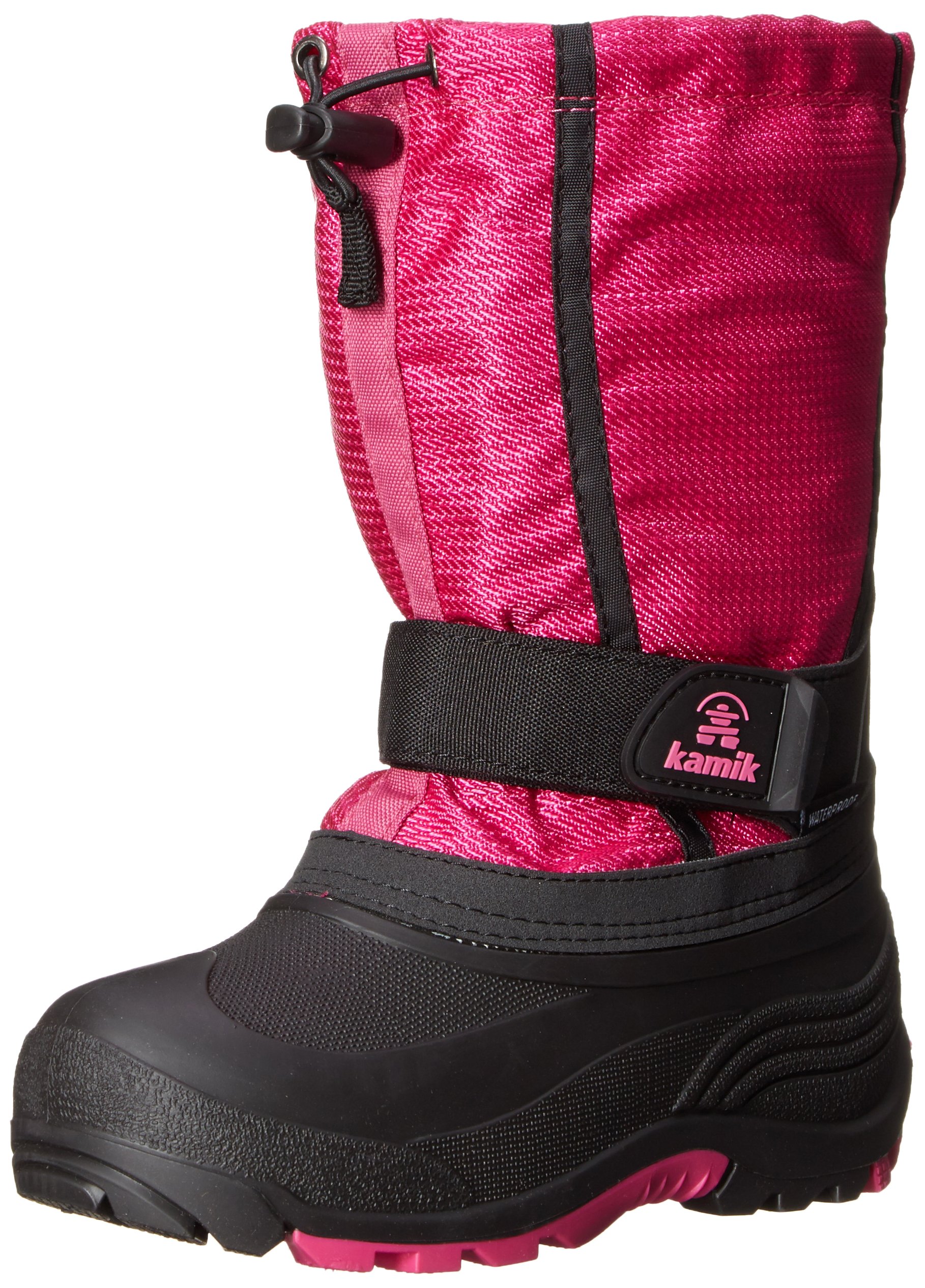 Kamik Carver Snow Boots for Kids - Waterproof Winter Boots for Toddler, Little Kid & Big Kid - Warm & Durable for Snow Play, Hiking & Outdoor Adventures