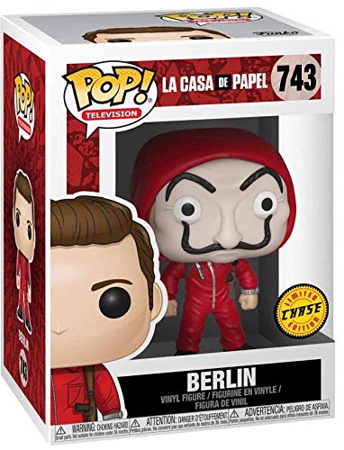 Funko Pop Money Heist: La Casa De Papel - Berlin Limited Edition Chase Vinyl Figure 3.75