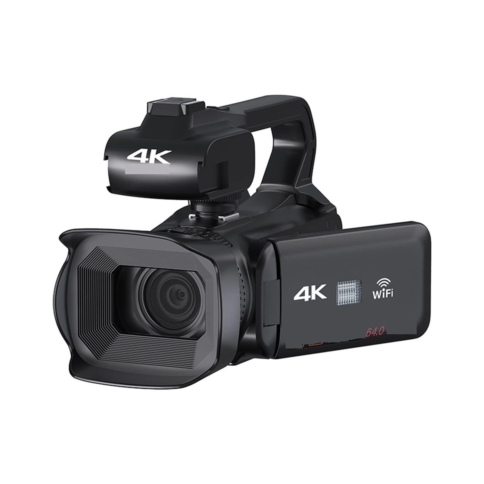 AUBEST 4K 64MP Digital Camcorder - Auto Focus Webcam for Vlogging & Streaming