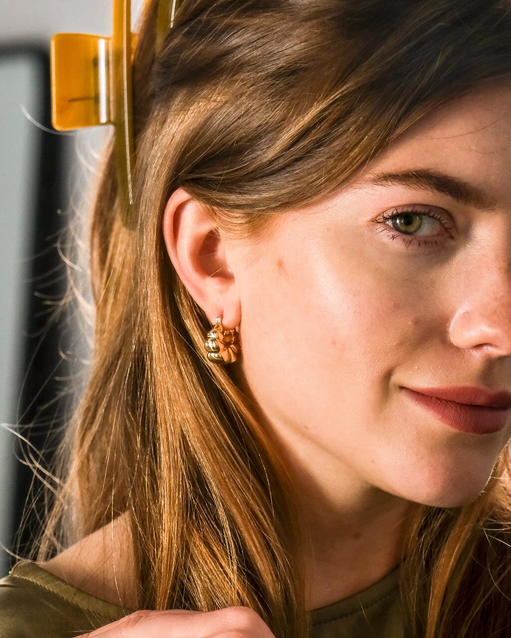 Petite Croissant Hoop Earrings - Dainty Gold & Silver French Pastry Jewelry for Women | Perfect for Everyday Wear, Date Nights & Gift Giving