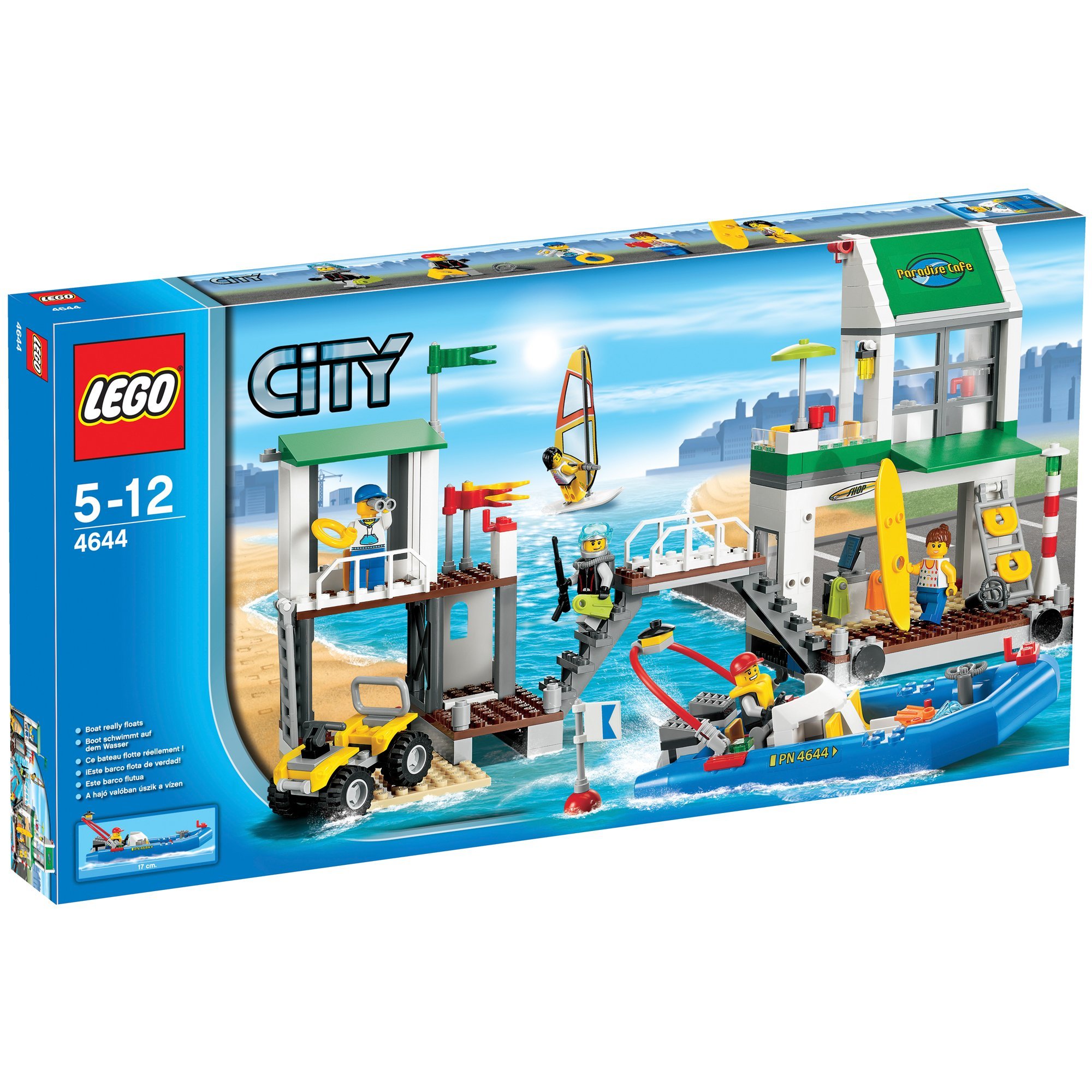 LEGO City Marina Building Set - Creative Construction Toy for Kids, STEM Learning, Gift for Boys & Girls Ages 6+ | Perfect for Playtime, Birthday Presents & Educational Activities