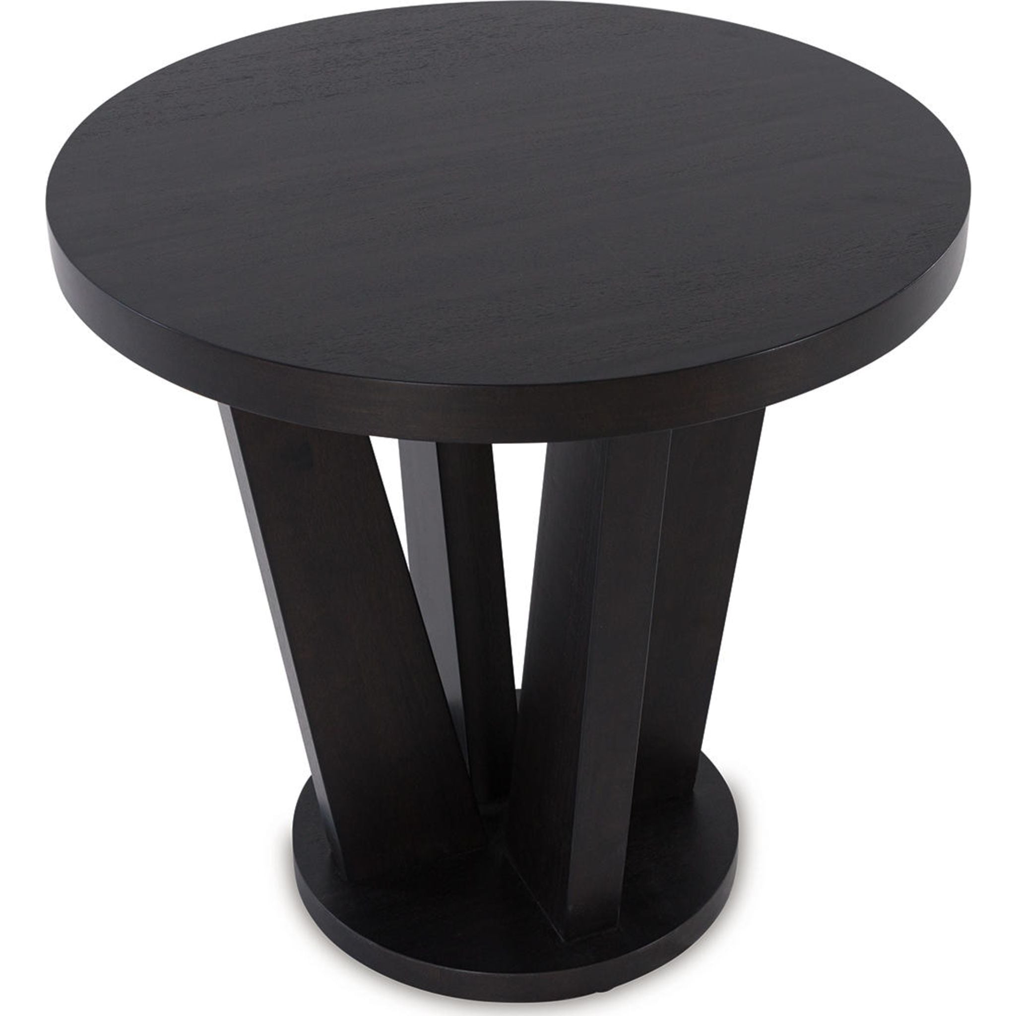 Chasinfield Dark Brown End Table - Stylish Side Table for Living Room, Bedroom, or Office - Perfect for Holding Lamps, Books, and Decor