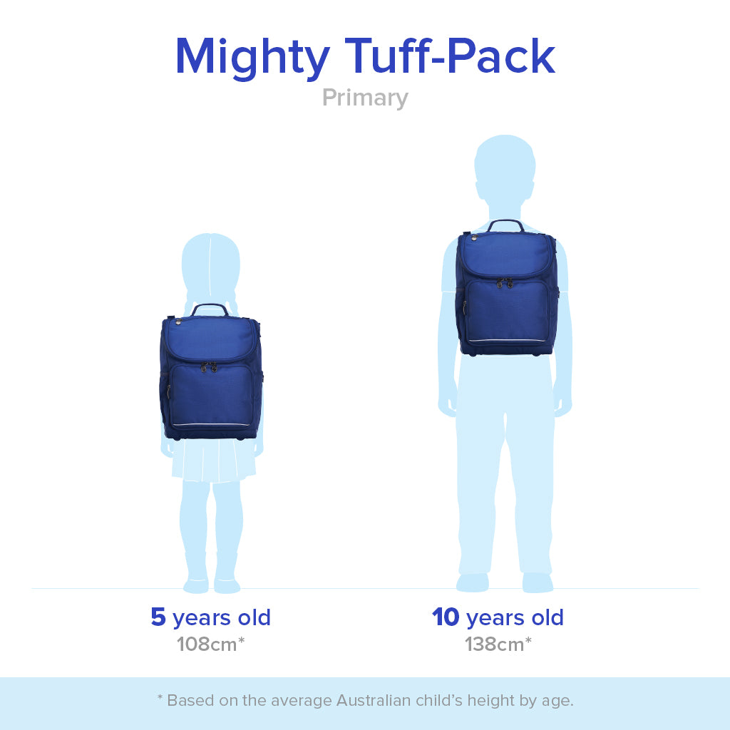 Galaxy Girl Mighty Primary Backpack for Kids - Durable School Backpack with Adjustable Straps & Multiple Pockets - Perfect for Elementary Students, Daycare & Outdoor Adventures