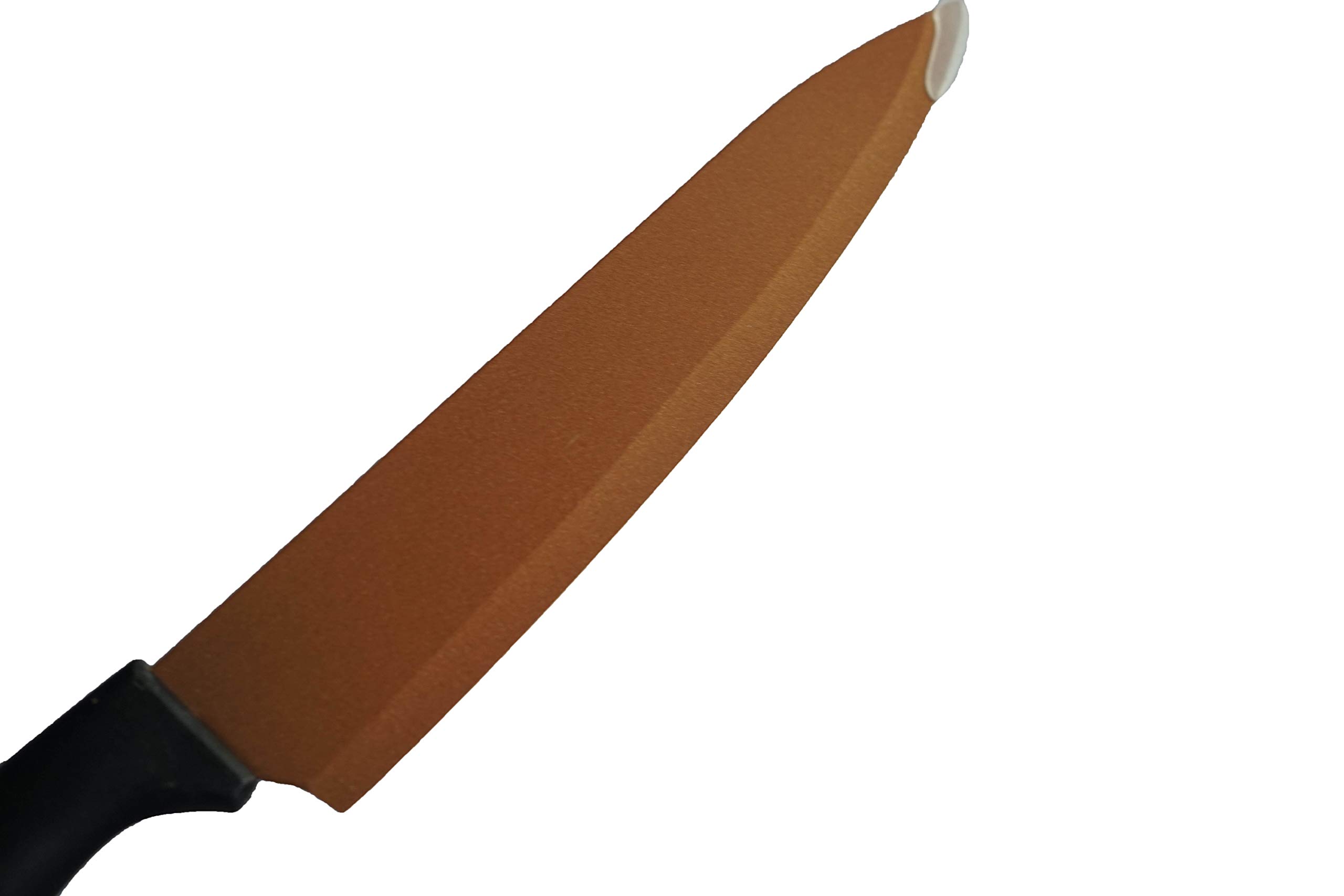 Premium 3-Piece Copper Knife Set - Sharp Stainless Steel Blades, Ergonomic Handles - Perfect for Kitchen, Cooking, BBQ & Gift Giving