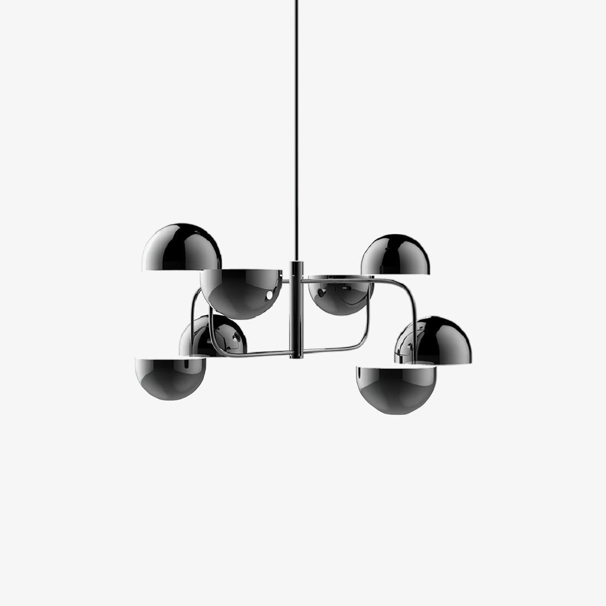 Elisabeth Penta Chandelier - Modern Crystal Ceiling Light Fixture for Dining Room, Living Room & Bedroom | Elegant Lighting Decor for Home & Office