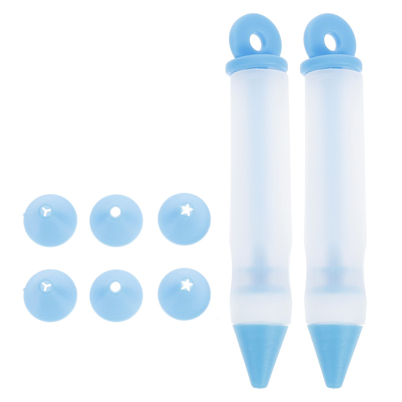 Veemoon 2-Piece Cake Decorating Pen Set - Professional Frosting Piping Tools for Flowers, Cupcakes & Desserts | Perfect for Baking, Wedding Cakes, Birthday Parties & DIY Decorations