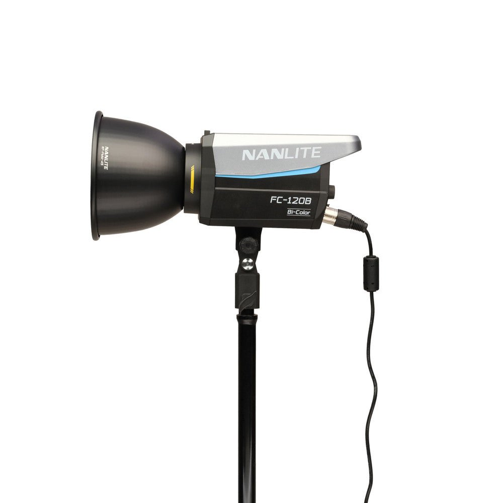 Nanlite FC 120B Bi-Color LED Spotlight - Professional Studio Lighting for Photography & Videography - Perfect for YouTube, Film Sets, and Live Streaming