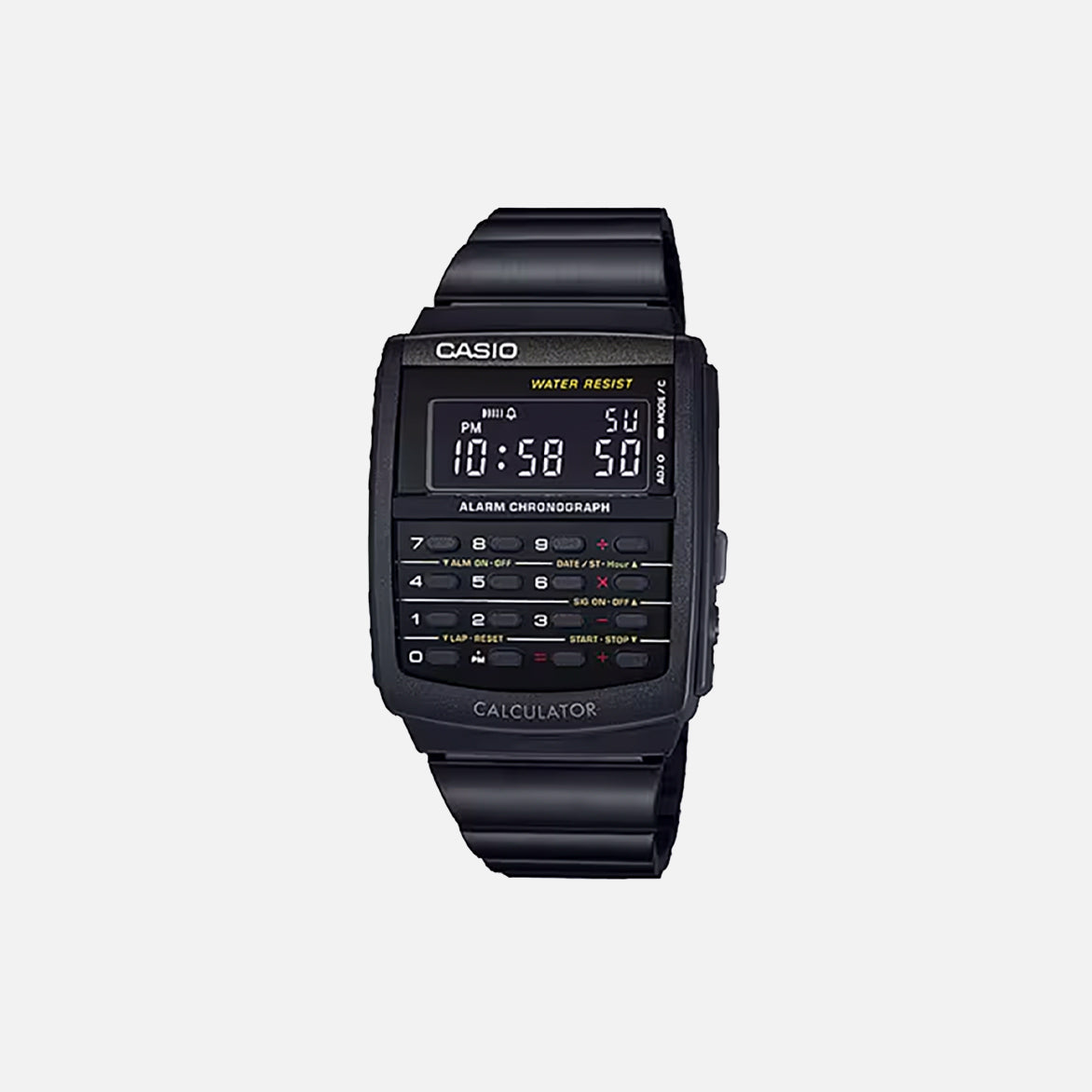 Casio CA506B-1AVT Black Digital Watch - Stylish Men's Timepiece for Everyday Wear, Sports & Outdoor Activities