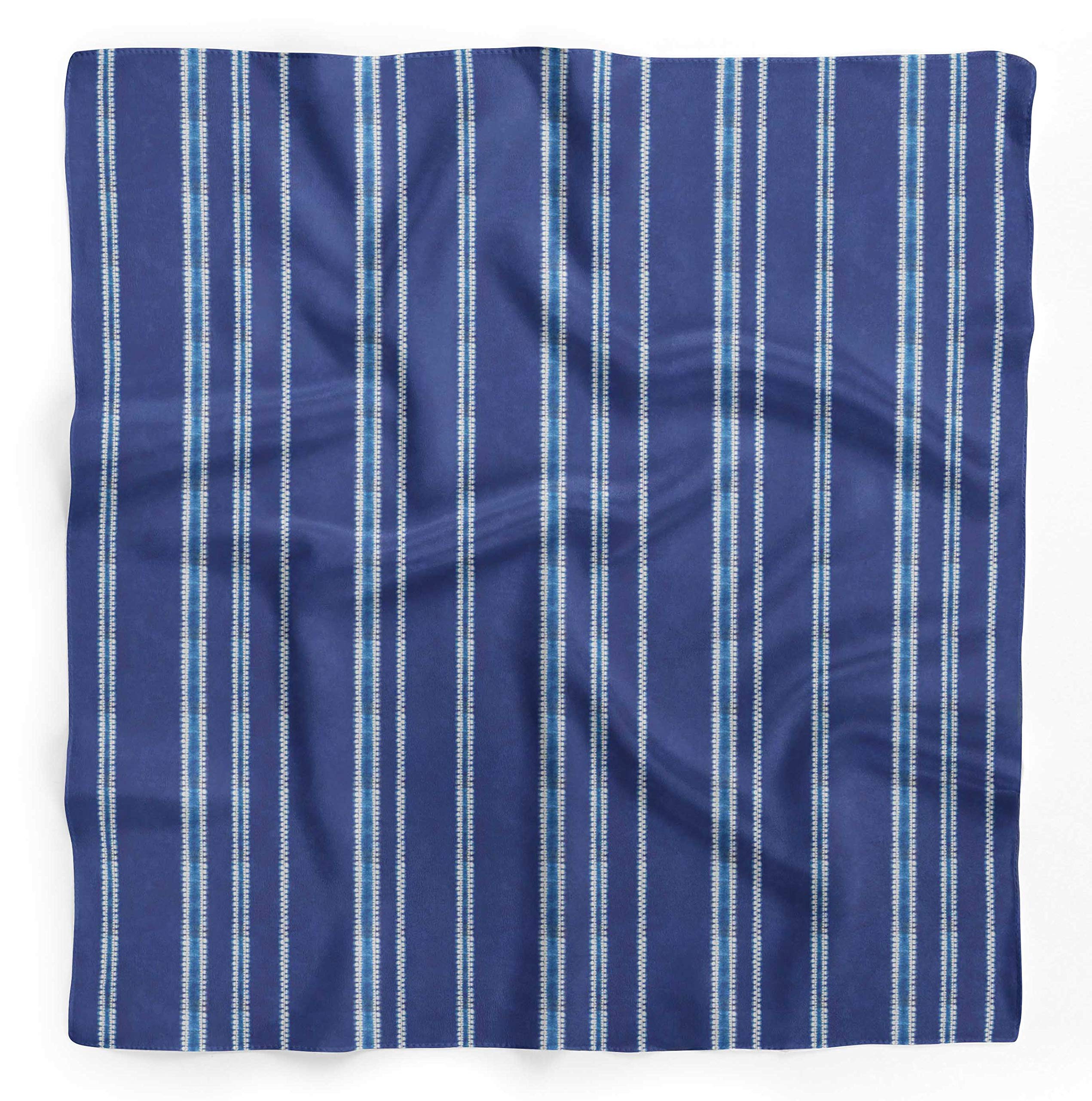 Bimba Pure Silk Printed Head Bandanas & Summer Neck Scarves for Women - Fashionable Hair Accessories & Sun Protection for Outdoor Activities, Travel, and Yoga