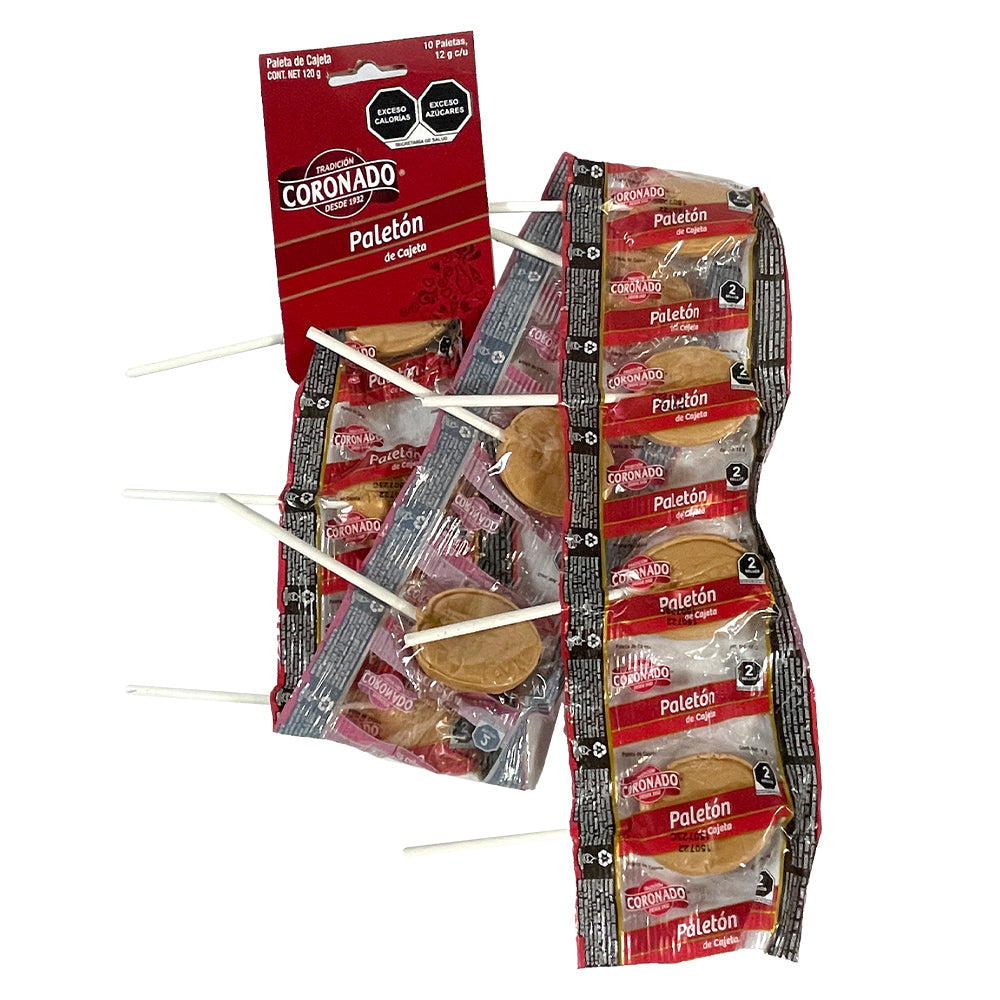 Coronado Paleta Candy Strips | 10 Count Bag | Sweet Treats for Parties, Snacks & Desserts