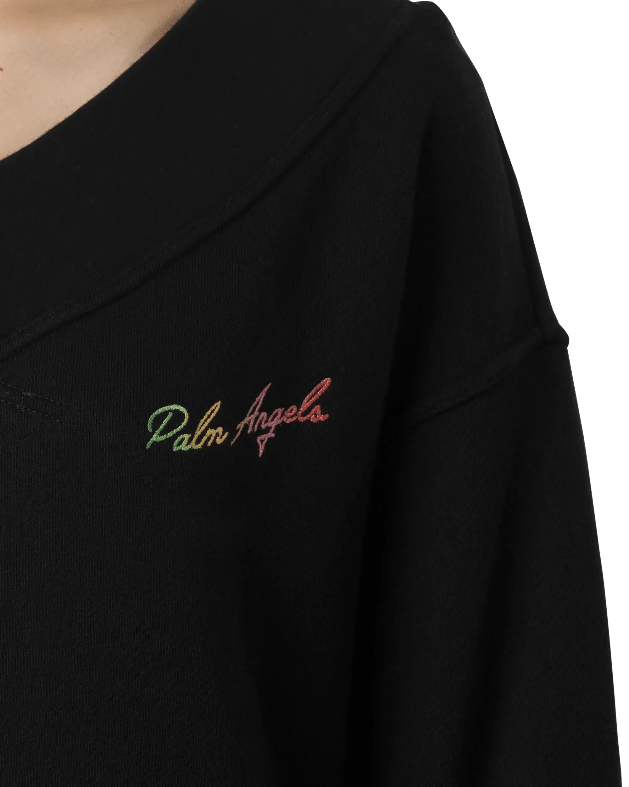 Miami Logo Off Shoulder Sweatshirt for Women - Trendy Oversized Pullover, Soft Cotton Blend, Casual Streetwear - Perfect for Beach Outings, Date Nights & Weekend Lounging