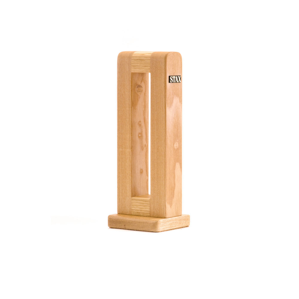 STAX HPS 2 Natural Wood Headphone Stand for STAX Headphones - Premium Display & Storage Solution for Audiophiles & Home Office