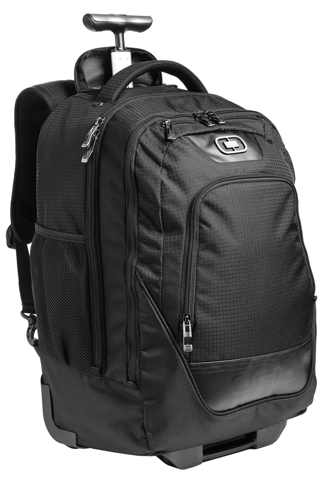 OGIO Wheelie Pack 411066 Convertible Wheeled Upright Luggage & Backpack - Black | Perfect for Business Travel, Weekend Getaways & Airplane Carry-On