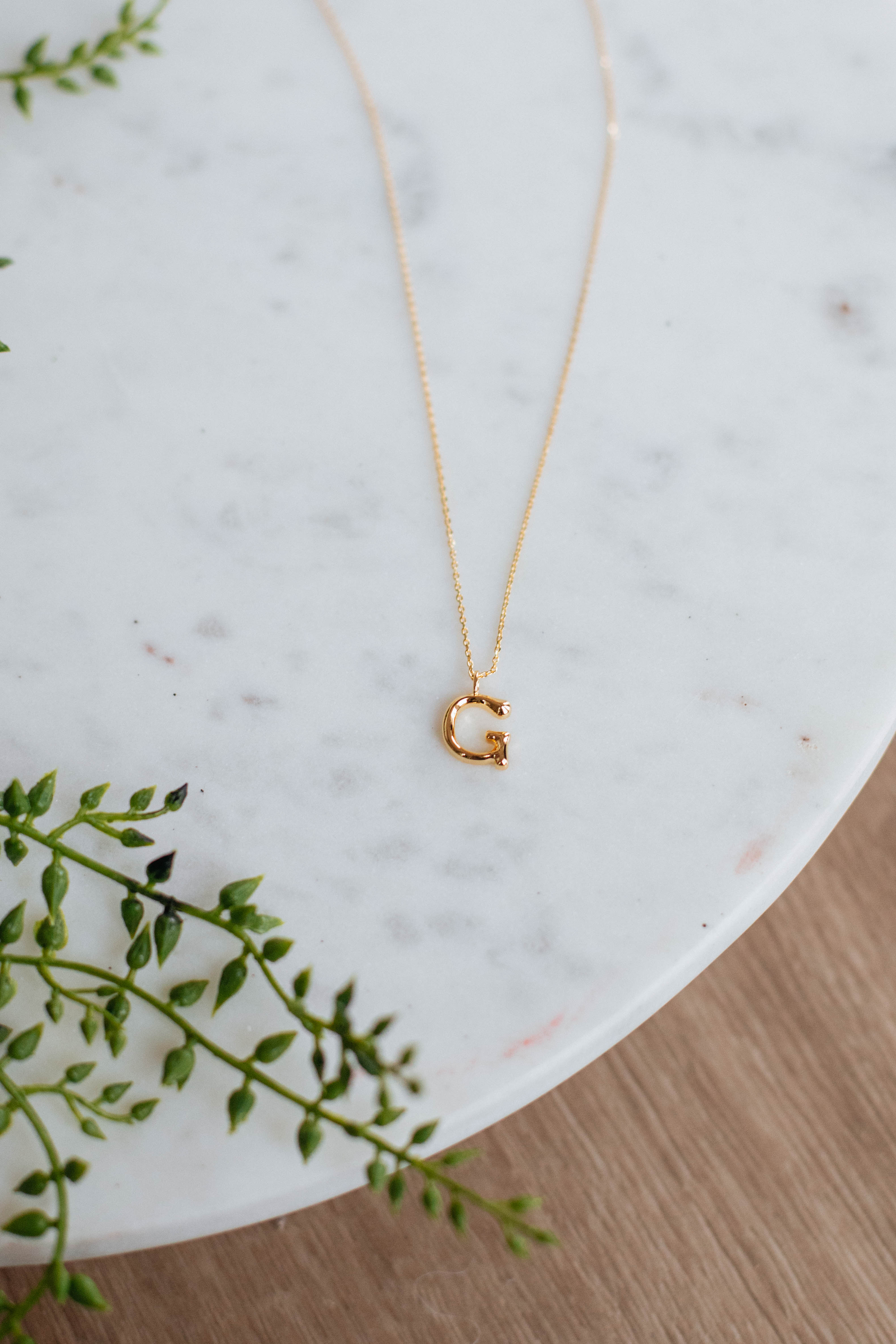 Custom Bubble Letter Necklace - Personalized Initial Pendant Jewelry for Women - Perfect for Gifts, Birthdays, Anniversaries & Everyday Wear