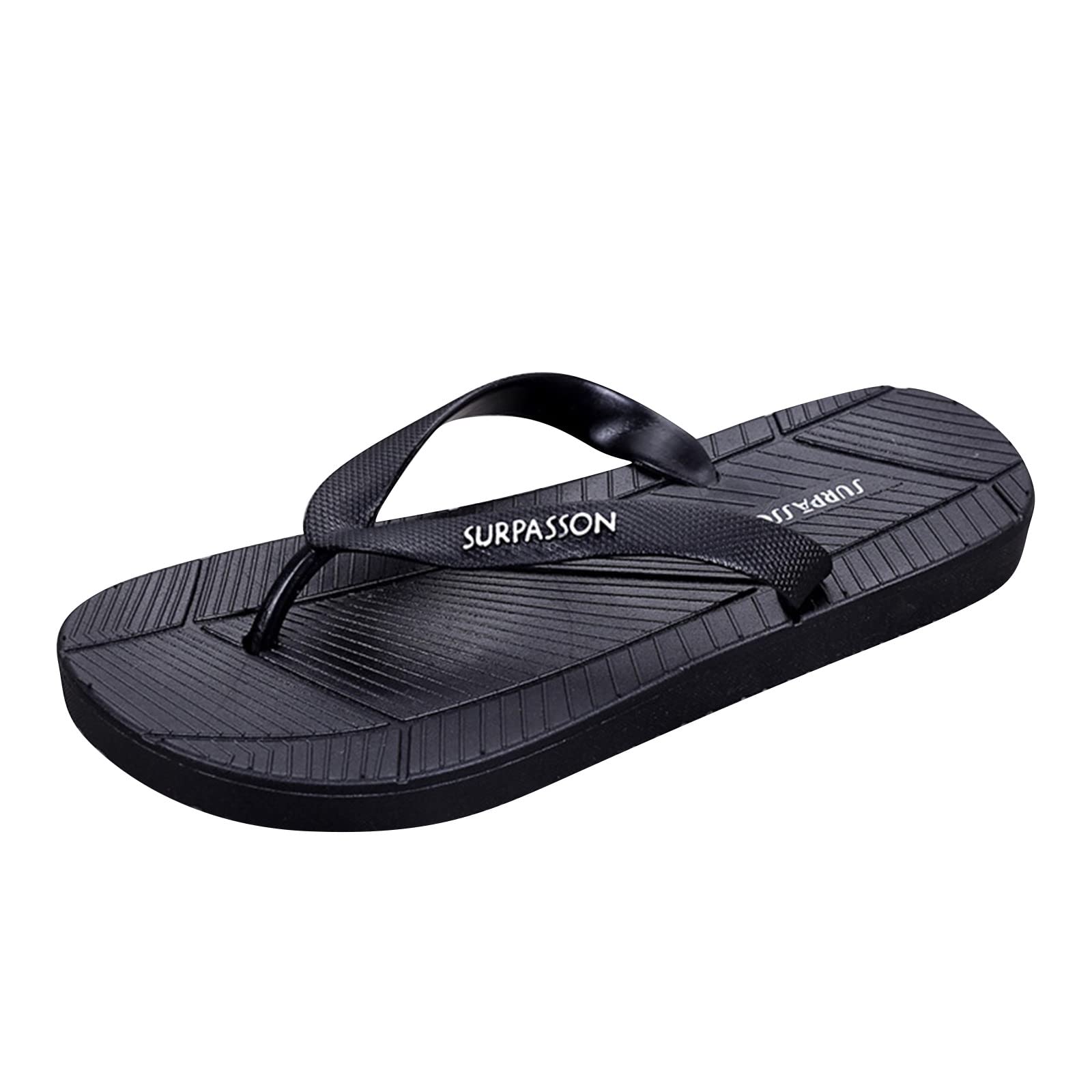 **Men's Dragon Slippers - Summer Fashion Flip Flops with Herringbone Flat Bottom - Comfortable Sandals for Beach, Pool & Casual Wear**