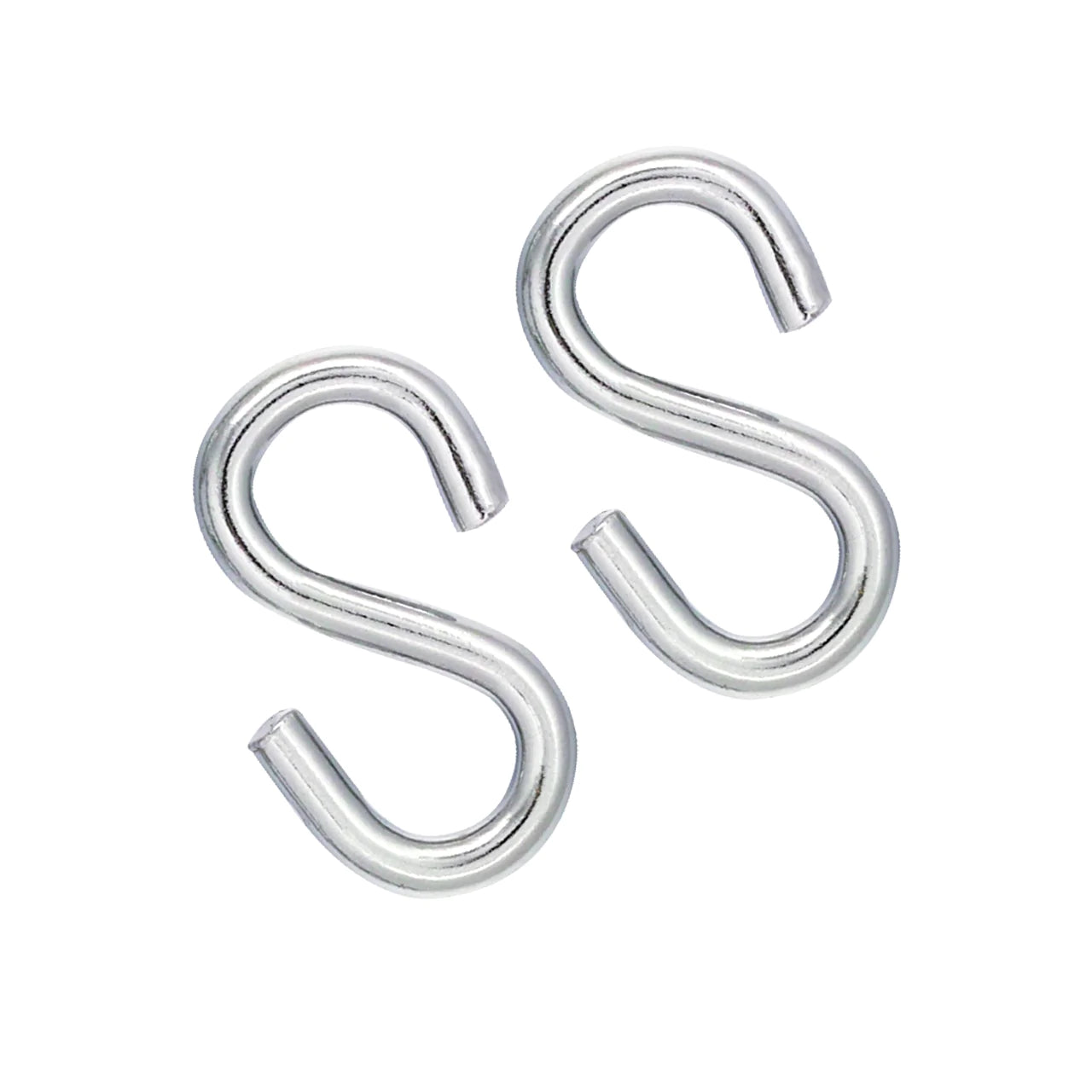 Bliss Hammocks Set of 2 Heavy Duty S Hooks for Hammocks & Hammock Chairs - Outdoor Hanging Accessories for Patio, Garden, and Backyard Relaxation