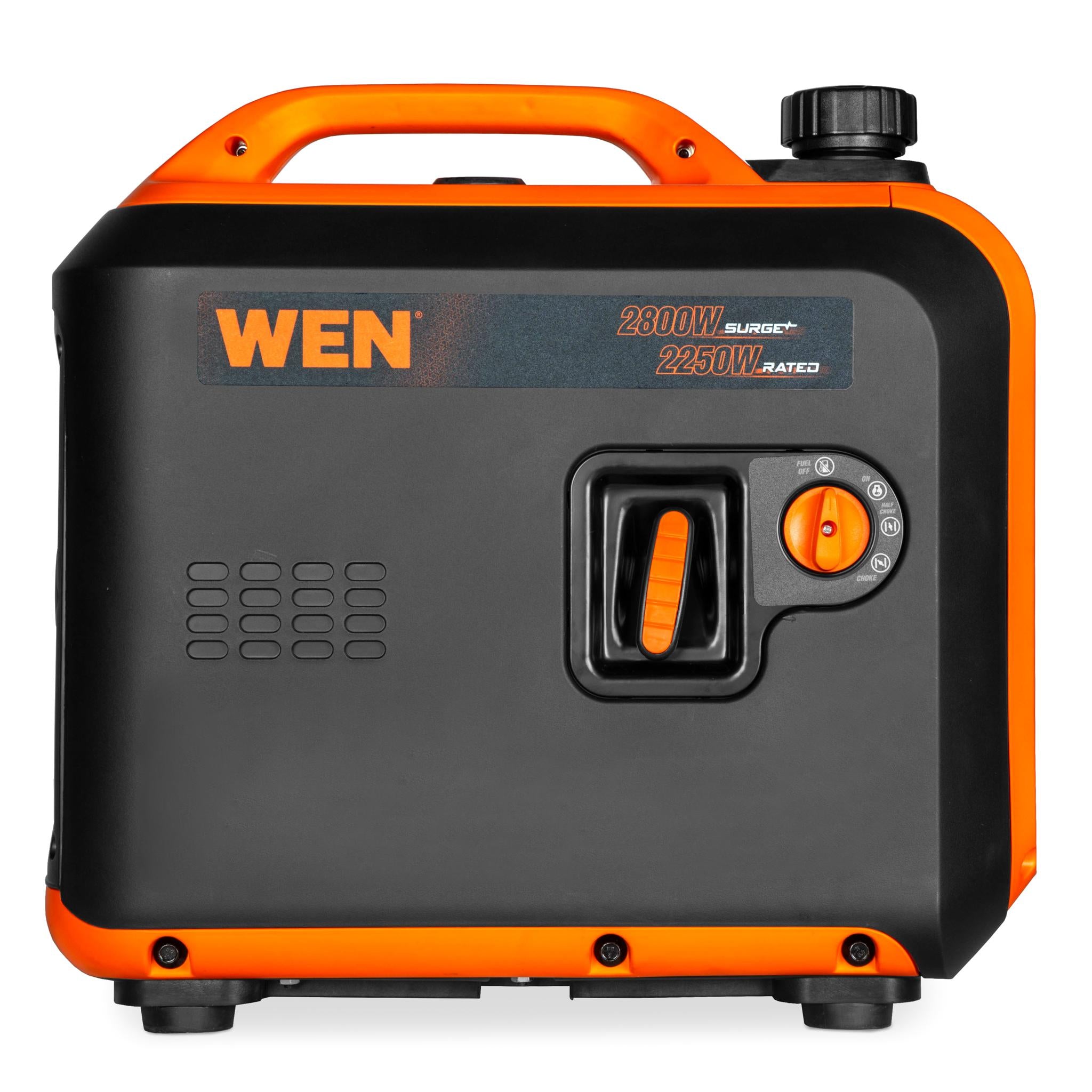 WEN DF280iX 2800W Dual Fuel Inverter Generator - Ultra Quiet Portable Lightweight with Fuel Shut Off & CO Watchdog - Perfect for Camping, RV Trips & Emergency Power Backup