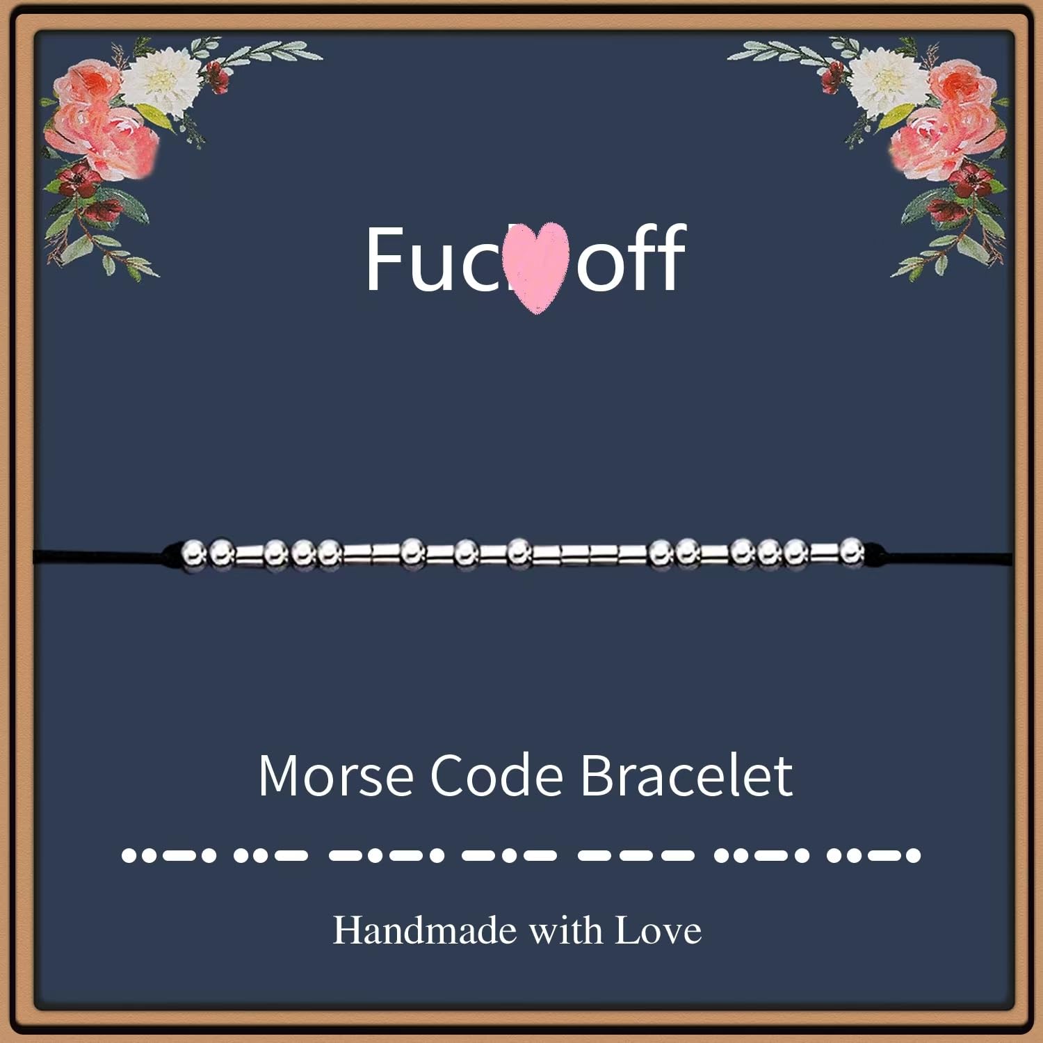 Morse Code Bracelet for Women - Inspirational Jewelry Gift for Her, Best Friend, Birthday, Graduation - Perfect for Daily Wear, Special Occasions & Meaningful Surprises