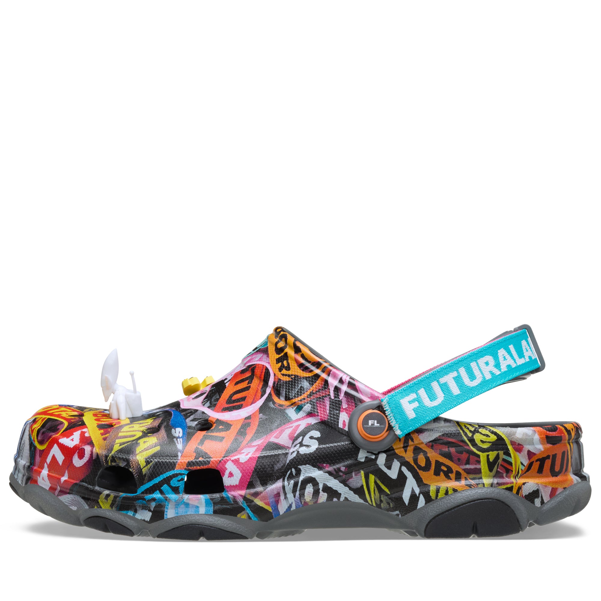 Futura Laboratories x Crocs All Terrain Clog - Slate Grey Waterproof Outdoor Shoes for Men & Women | Hiking, Gardening, Beach, Casual Wear