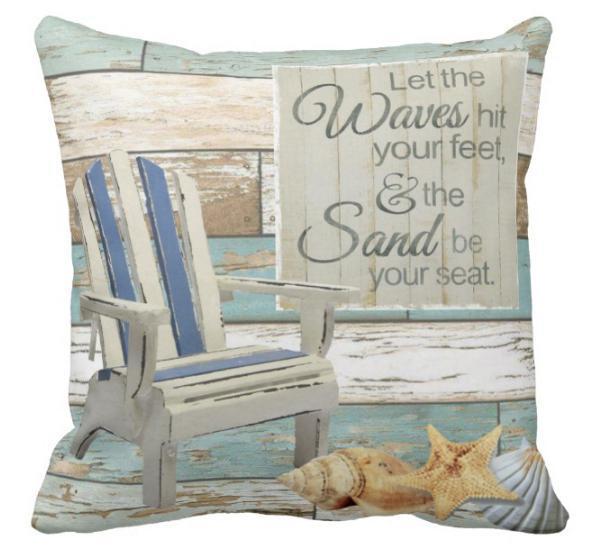 Premium Adirondack Pillow Cover - Soft & Durable Outdoor Cushion Cover for Patio, Deck, and Porch - Water-Resistant & UV-Protected - Perfect for Garden, Poolside, and Camping Use