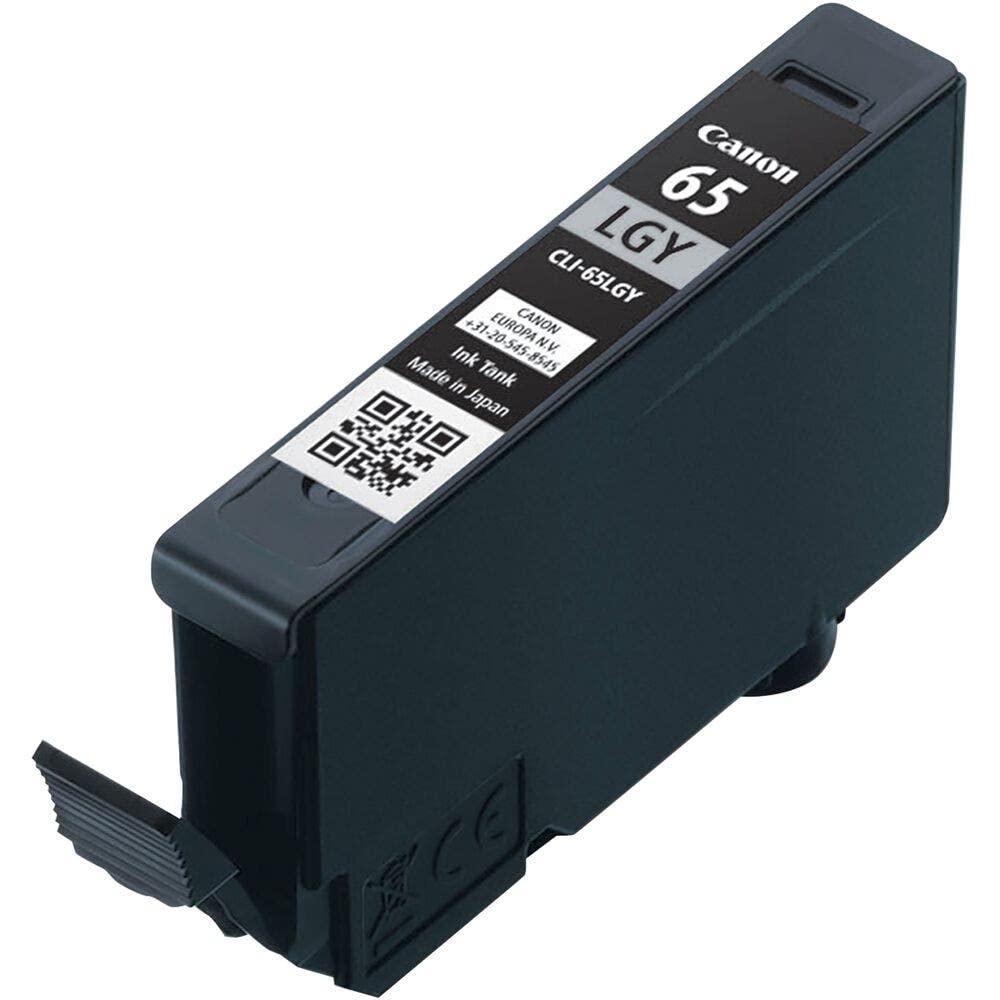 Original Canon CLI-65 LGY Light Grey Ink Cartridge (12.6ml) - Compatible with PIXMA Inkjet Printers - Perfect for Home Office Printing & Photo Projects