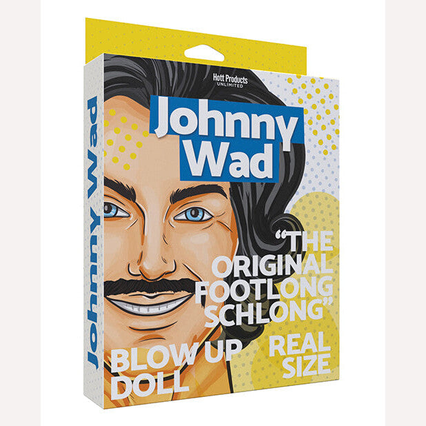 Johnny Wad Realistic Blow Up Doll with Large Penis - Adult Novelty Toy for Parties & Bachelor Events