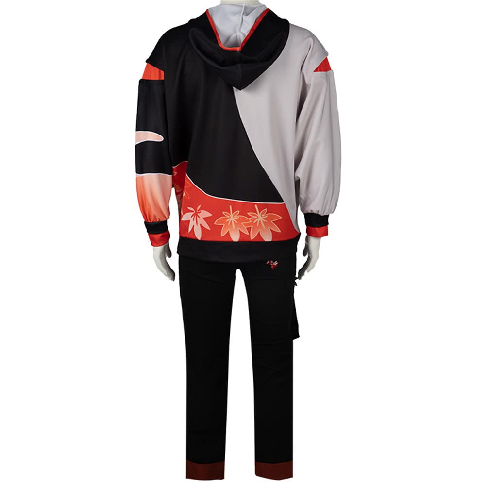 Genshin Impact Kaedehara Kazuha 3D Printed Hoodie & Pants Set - Anime Cosplay Costume, Casual Wear for Conventions & Gaming Fans