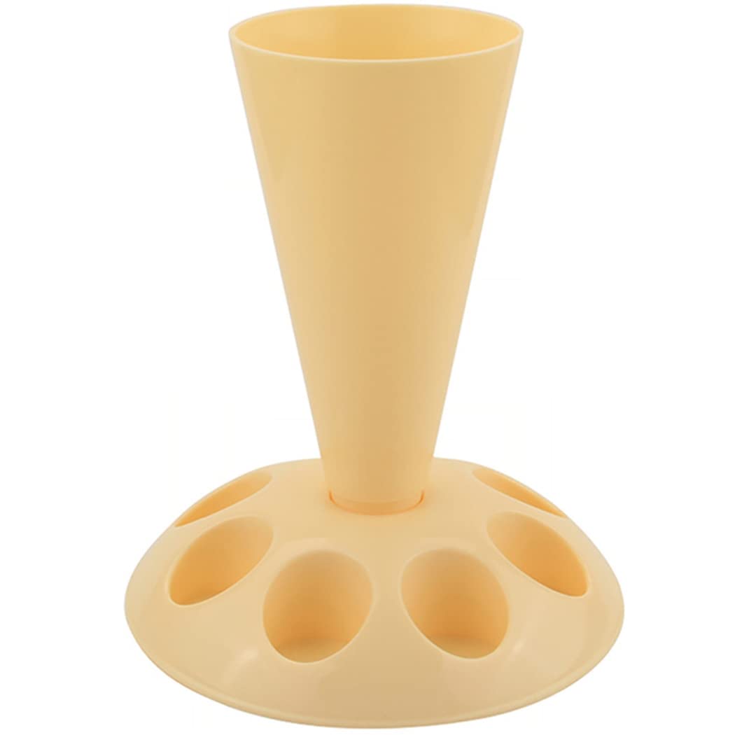 Licogel Plastic Piping Bag Rack - Small, Lightweight & Portable Icing Tip Holder for Cake Decorating, Pastry Bag Stand - Perfect for Home Bakeries, Professional Kitchens & Wedding Cake Design