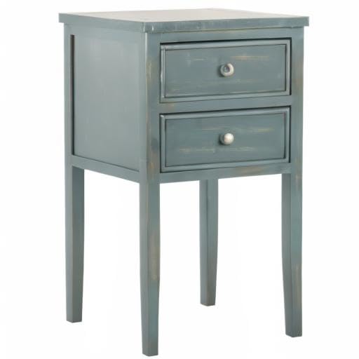 Dark Teal End Table - 16.9