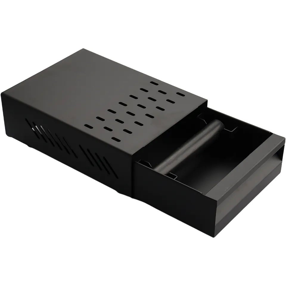 Compact Knock Box Drawer for Coffee Grounds - Perfect for Espresso Machines & Home Baristas, Ideal for Kitchen Countertops & Coffee Stations