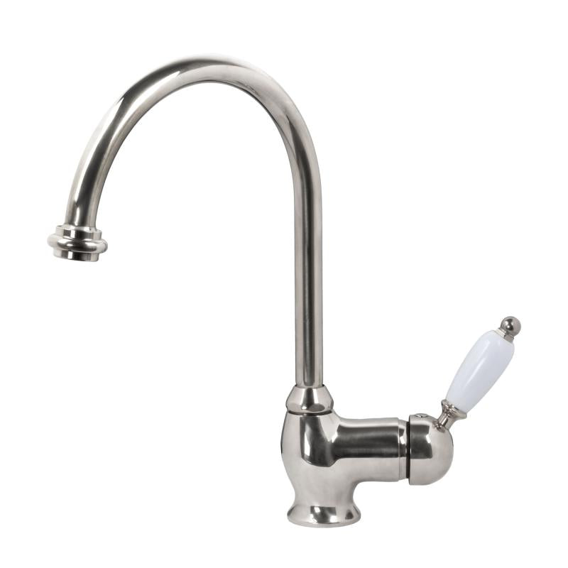 Premium Finbury Chrome Kitchen Faucet - High-Quality Stainless Steel Mixer Tap for Modern Sinks, Perfect for Home & Restaurant Use
