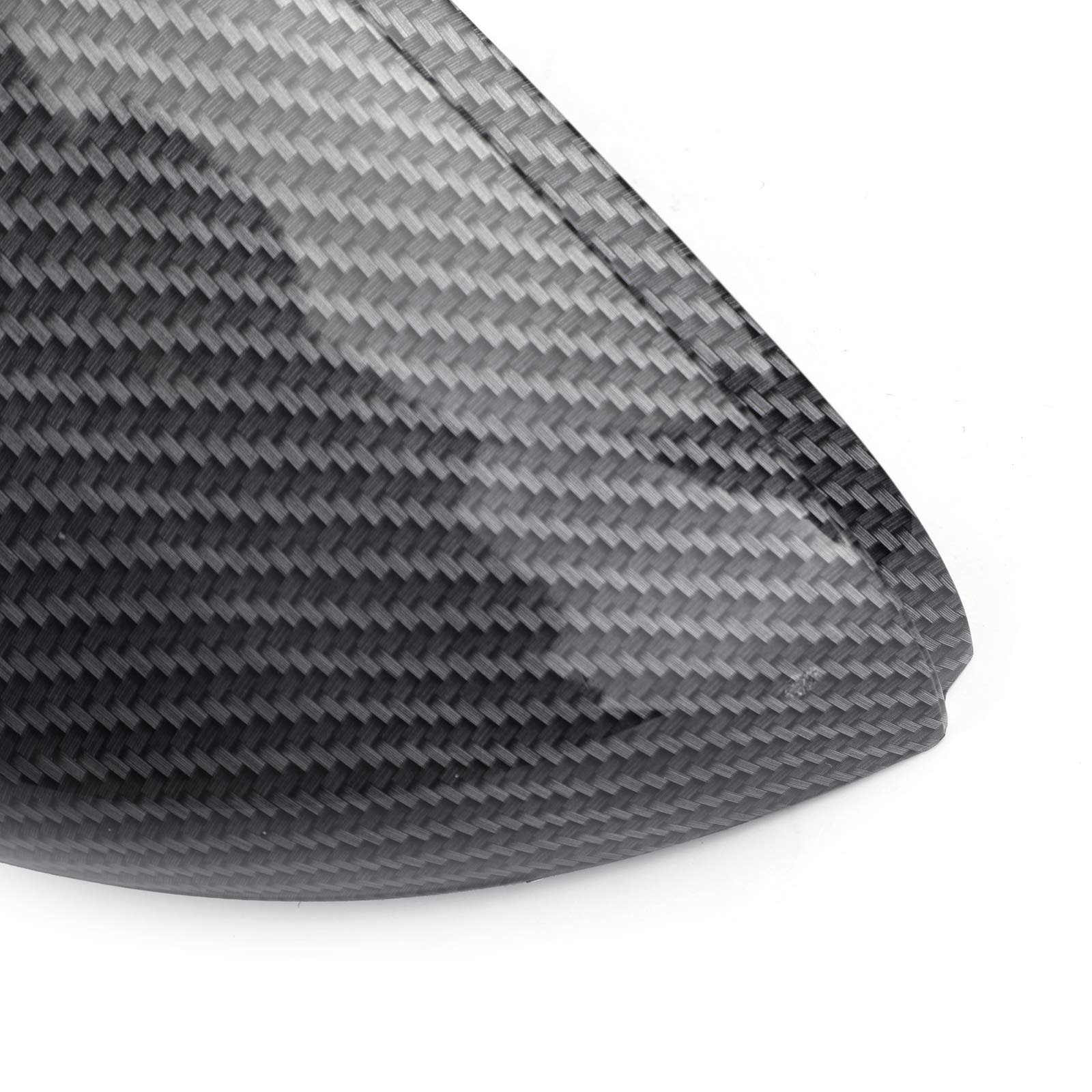 VW Golf MK6 2010-2013 Car Side Mirror Cover Caps Replacement - Pair for Driver & Passenger Side - Durable ABS Plastic Exterior Accessories for Enhanced Style & Protection