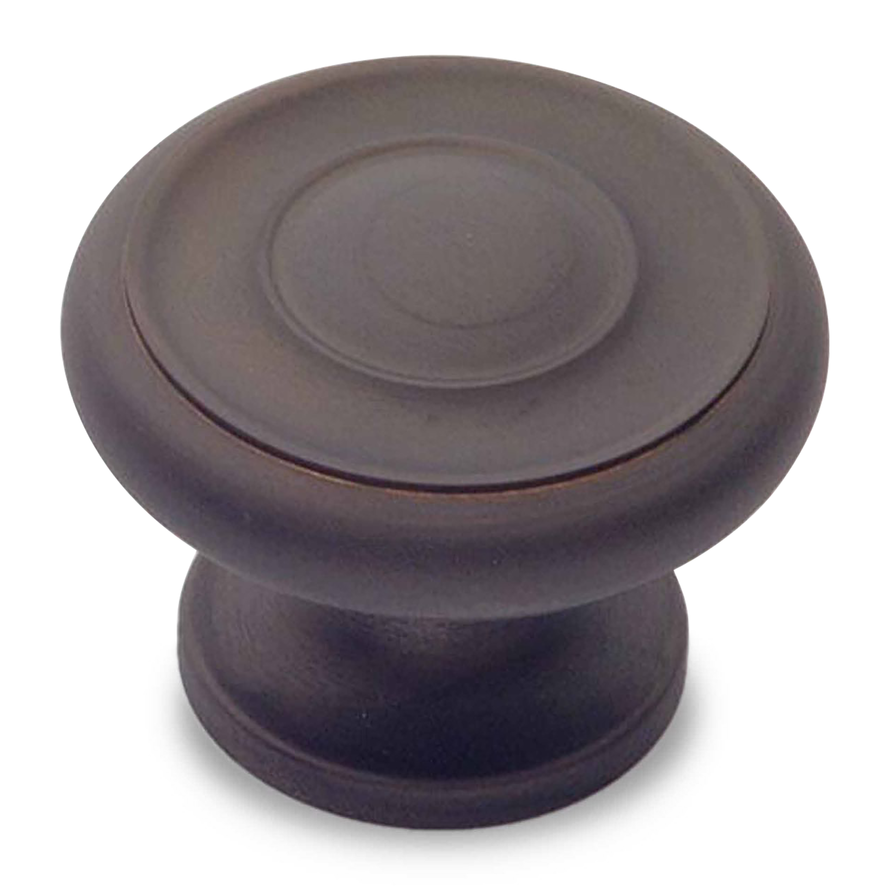 1-1/2 Inch Georgian Cabinet Knob - Elegant Solid Brass Hardware for Kitchen & Bathroom Cabinets - Perfect for Home Renovation and Furniture Upgrades