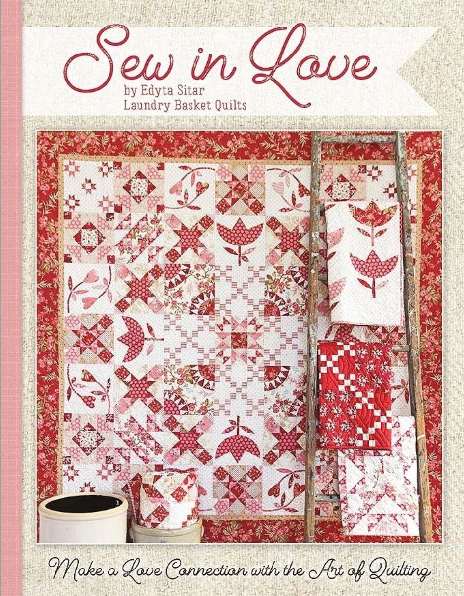 Foundation Paper Piecing Sheets for Quilting - SEW IN LOVE by Laundry Basket Quilts | Premium Sewing Supplies for Quilters & Patchwork Projects