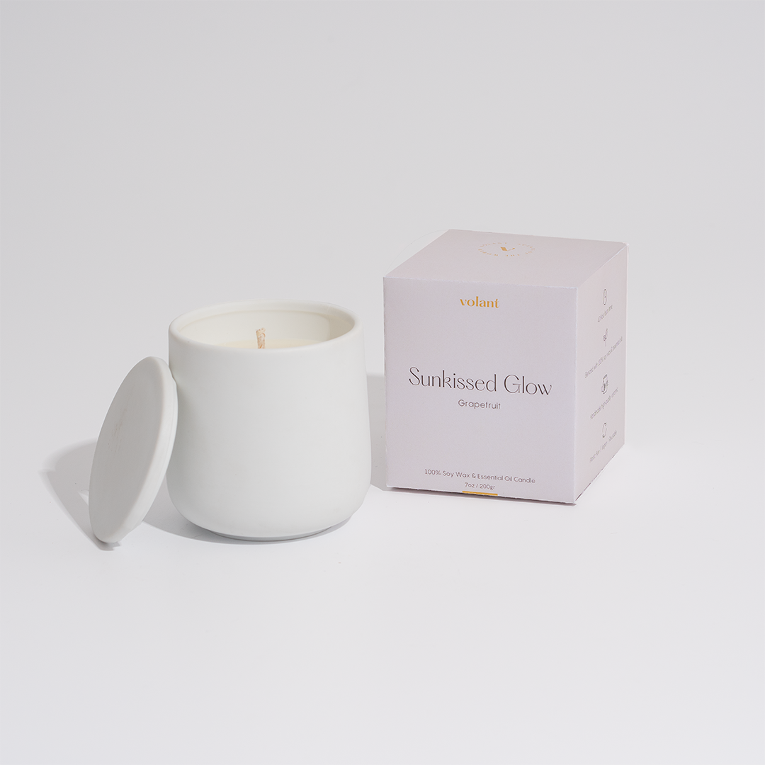 Premium Scented Candles for Home - Lavender, Vanilla & Sandalwood Aromatherapy Candles for Relaxation, Meditation & Romantic Ambiance - Long Lasting Soy Wax Candles for Bedroom, Bathroom & Living Room