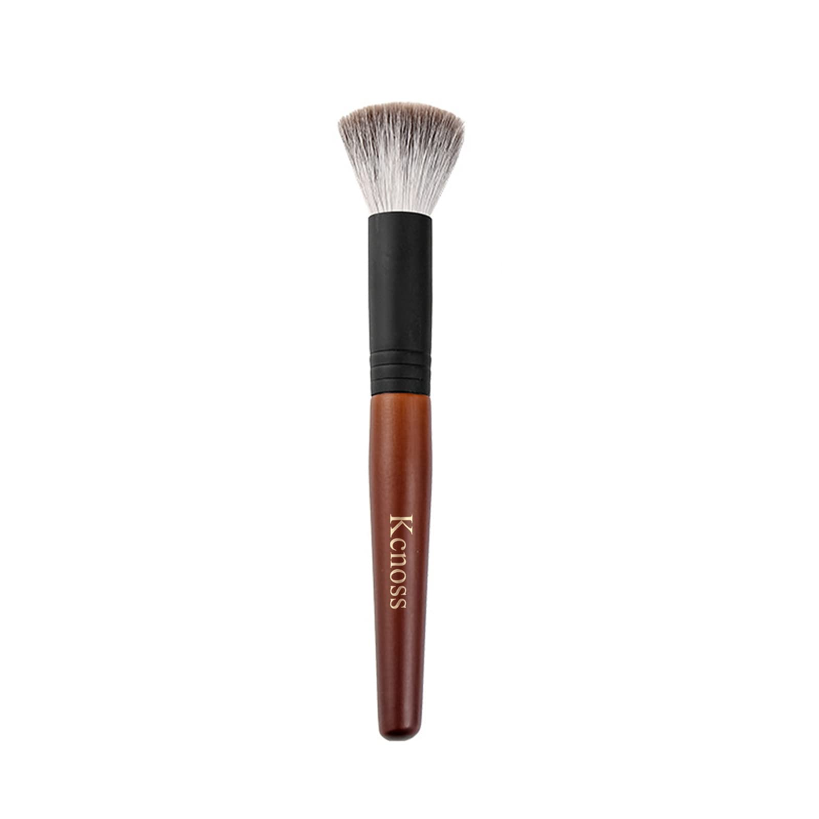Premium Blush Brush for Cheeks - Natural Fox Hair Makeup Brush for Loose Powder, Compact Powder, Blush & Bronzer - Professional Cosmetic Tool for Even, Flawless Application - Perfect for Daily Makeup & Professional Use (1 Count)